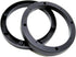 2PCS Black Plastic Speaker Spacer Adaptor Ring Mounting Bracket for 6.5 inches Dia Speakers