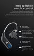 erjigo TWS + Earbuds Hook - 2Pin Connector with Mic, 30 Hours Playback, Compatible with KZ-AZ09 Earphones (C Pin)