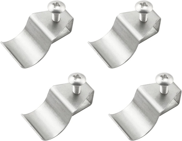 4PCS Vinyl Siding Clips Hooks, No-Hole Needed Outdoor Siding Screws Hanger for Blink Outdoor Camera Mount Home Security