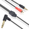 Duttek 90 Degree 1/4" to 1/8" and RCA TRS Stereo Audio Cable,