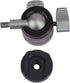 Leftfoto 360 90Tilt 1/4" Camera Tripod Mini Ball Head Adapter Degree Rotatable Pan with Cold Shoe Mount with Screw