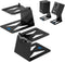 Mounting Dream Desktop Speaker Stand, Tilted Studio Monitor up to 15°, Set of 2 Bookshelf Speaker Stand