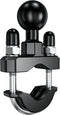 BRCOVAN Handlebar U-Bolt Mount Base with 1'' TPU Ball for Rails 0.5'' to 1.25'', Compatible with RAM Mounts B Size 1