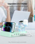 SooPii 60W/12A 6-Port Charging Station - PD 20W USB C Fast Charging for iPhone 14/13/12, 6 Short Cables Included