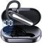 Truck Driver Bluetooth Headset, Wireless Earbuds with Earhooks, IPX7 Waterproof, Dual Microphone Earpiece, In Ear Hands