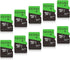 KEXIN 10 Pack 64GB Micro SD Card with SD Adapter, UHS-I C10 U1 Full HD High Speed TF Card for Smartphone, Tablet