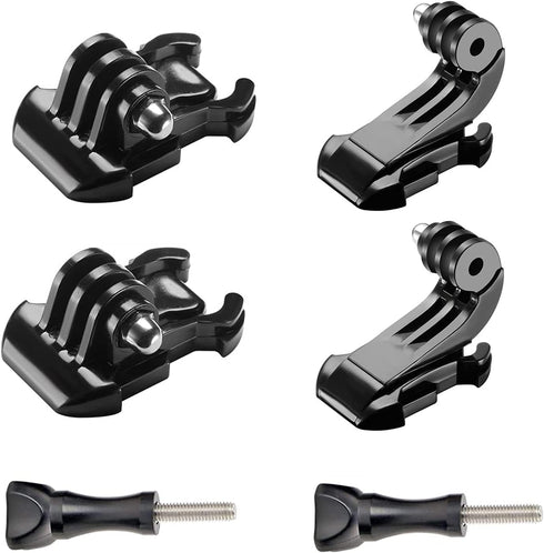 Helmet Adhesive Sticky Mounts and Accessory Kit with Buckle and Thumb Screws for GoPro Hero 11 10 9 8 Max