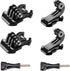 Helmet Adhesive Sticky Mounts and Accessory Kit with Buckle and Thumb Screws for GoPro Hero 11 10 9 8 Max