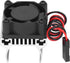 1/18 VGEBY RC Motor Cooling Fan, Efficient Heat Dissipation Compact Design Scale Heatsink Accessory for RC Enthusiasts