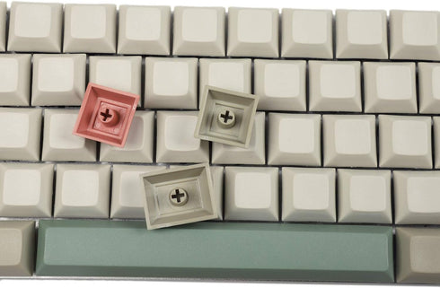 YMDK DSA Profile 9009 Blank 61 64 68 ANSI Keycap Set for MX Mechanical Keyboard (61 64 68 Blank No Legend)