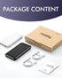 Miady 2-Pack 10000mAh Pack 3 2 17/16/15/14/13 S24/22 (2 Portable Charger, Slim Power Bank Travel Battery Outputs Inputs