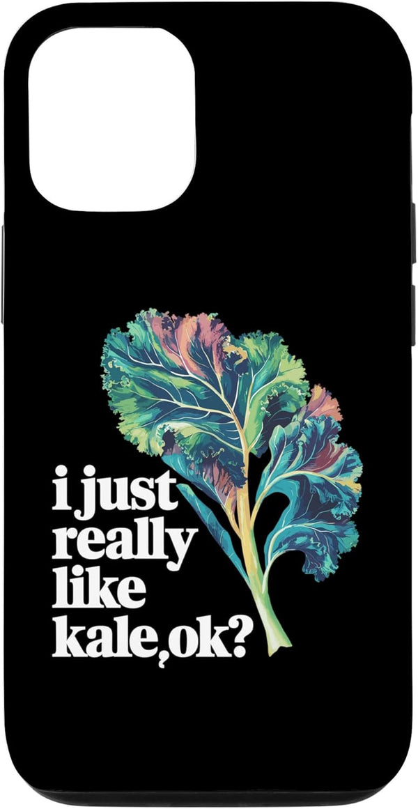 Kale Lover Designs iPhone 15 I'm Just Really Into Kale OK Case