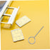 500pcs jojofuny Sim Card Tray Remover Tool Eject Pin for Smartphones Convenient and Sim Removal Tool Compatibility