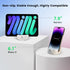 Marble Phone Stand, Luxurious Marble Holder for Cellphone Tablet, Desk Phone Stand with Non-Slip Silicone Dots