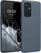 kwmobile Case Compatible with OnePlus 9, Soft Slim Protective TPU Silicone Cover - Dark Slate