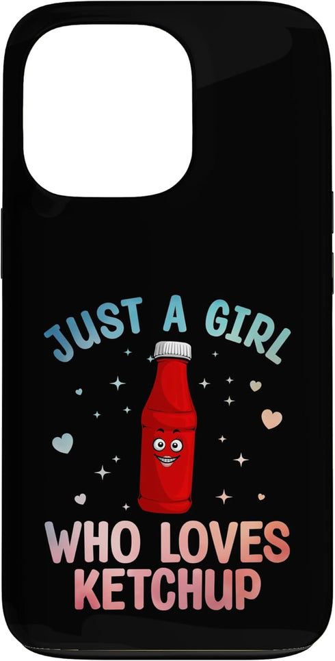 Ketchup Gift Ketchup Lover Accessories & Stuff Cool Ketchup Art for Women Girls Kid Ketchup Novelty Ketchup Case for
