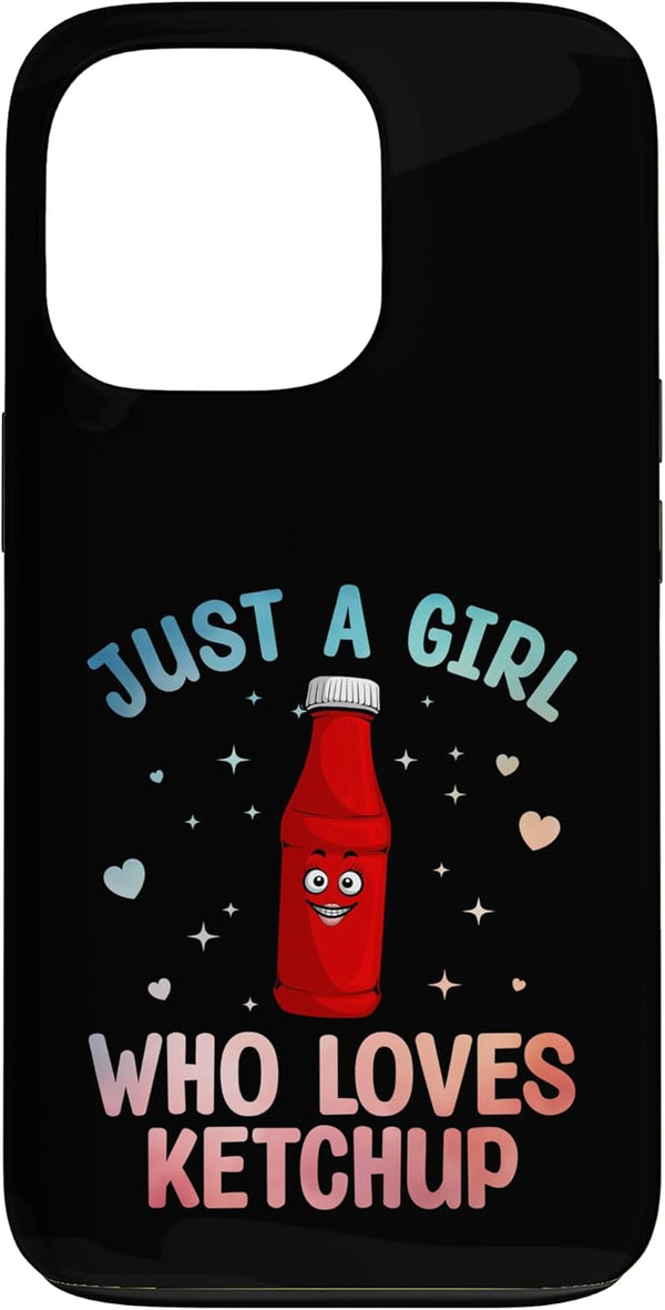 Ketchup Gift Ketchup Lover Accessories & Stuff Cool Ketchup Art for Women Girls Kid Ketchup Novelty Ketchup Case for