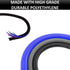 Kable Kontrol Split Wire Loom Tubing, 1/4” Inch, 10 Ft Long, Black Wire Conduit Cover