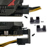 chenyang 2 Pack ATX 6Pin 180 Degree Angled Power Connector Adapter for GPU Graphics Card