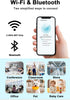 Bnhdons 4K 2.4G 5GHz Mini Camera - HD Wireless Small Camera - Tiny Indoor Security Cameras with Night Vision & Motion