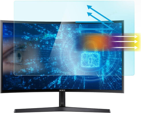21.5" Anti Blue Light Anti Glare Screen Protector for Dell/HP/Acer/ASUS/Samsung Monitors, Protection for Eyes