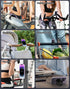 HoneTeek 17 N52 12-17 Magnetic Phone Holder for Stroller, Strong Magnetic Bar Phone Mount for Bike, Gym Treadmill