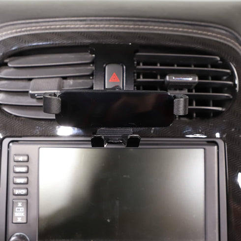 Car Mobile Phone Holder for C6 Corvette 2005-2013 - Center Console Magnetic Suction Mount Bracket Stand