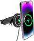 Galvanox Wireless Charging Car CD Slot Phone Holder - Magnetic Mount Charger Compatible with MagSafe