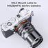 K&F Concept M42-M4/3 IV Lens Mount Adapter - Manual Focus Compatible with M42 Lens and Micro Four Thirds Camera