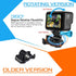 MiPremium Helmet Buckle Mount Adapter for GoPro Hero 12 11 10 9 8 7 6 5 4 3 Black Silver & Other Action Camera