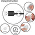 12PCS White Cord Holder Cable Clips, Adhesive Wire Organizer, for Nightstand, Desk, Office, Appliances