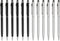 MECCANIXITY 12pcs 2 in 1 Universal Capacitive Stylus Pens for Touch Screens, Black Ink Ballpoint Pen with Stylus Tip