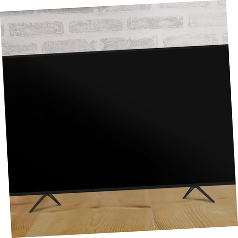 Healifty Double Hole Tv Stand Legs Adjustable Plastic Feet Replacement Base for Flat Screen Tvs Compatible
