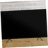 Healifty Double Hole Tv Stand Legs Adjustable Plastic Feet Replacement Base for Flat Screen Tvs Compatible