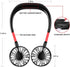 Neck Fan Portable Rechargeable, Wearable Cooling Fan with 360 Degree Rotation, 2000mAh for Travel Sports