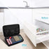 ShellKingdom Battery Organizer Storage Case with Tester, Hard Fireproof Waterproof Holder Box for 161 Batteries,