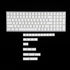 YMDK 124 Key White Blank ZDA XDA V2 PBT Keycaps for MX Keyboard 104 87 61 Melody 96 KBD75 ID80 GK64 SP84