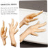 2 5.83X1.89X1.18 Inch SHOWERORO Chicken Feet Model Pcs Realistic Faux Chicken Toe Simulated Food Prop for Kitchen Decor