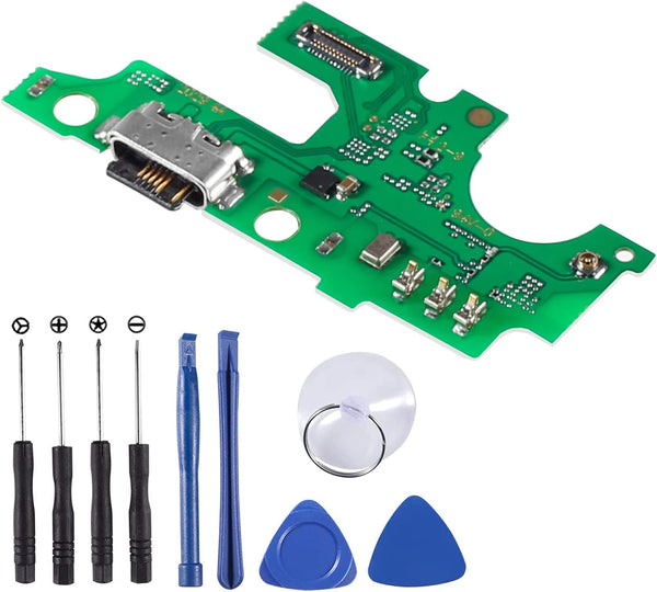 USB Charging Port Flex Cable Replacement for T-Mobile Revvl 4+ Plus 5062W 5062Z with Tools