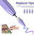 Kenkor 4 Stylus Pen for Android Touchscreen with POM Tips, Active Digital Stylus Pens for iPhone, Magnetic Tablet Pen