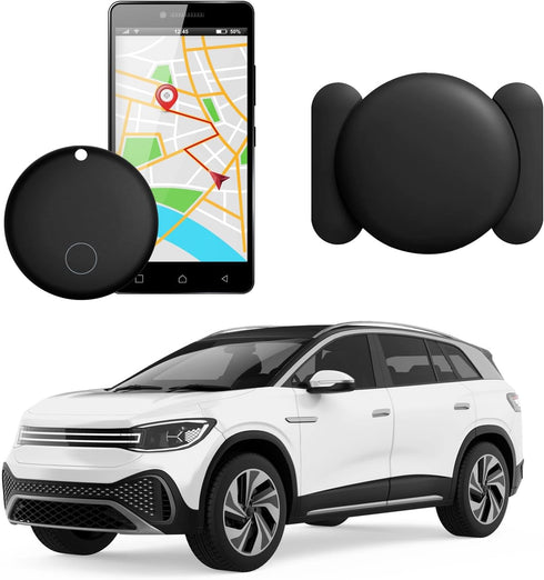 Frylaa GPS Tracker for Vehicles,Hidden GPS Car Tracker with Magnetic Case,Work with Google