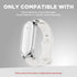 Wacanc (2025) Silicone Wristband Compatible with Plaud NotePin Voice Recorder,PC Case with Adjustable Wearable Strap