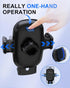 Reusable Velcro Phone Holder Car Mount, Universal Dashboard Windshield Phone Mount, 360° Rotation Compatible with iPhone