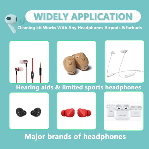 203PCS Airpod Cleaner Kit, iPhone Charge Port Cleaning Kit, Earbud Cleaning Putty for Airpods, Headphones, Phone