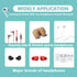 203PCS Airpod Cleaner Kit, iPhone Charge Port Cleaning Kit, Earbud Cleaning Putty for Airpods, Headphones, Phone
