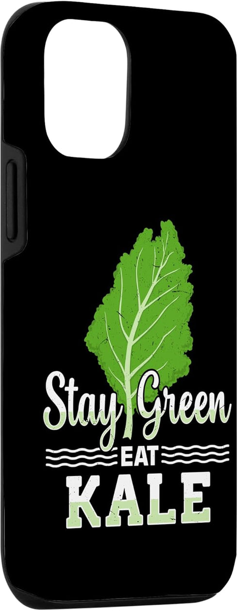 Kale Vegetarian Vegan Vegetables Veganism 12/12 Kale Vegan Vegetarian Healthy Vegetables Lover Case for iPhone Pro