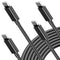 Generic 6ft 60W USB C to USB C Cable 2-Pack, Fast Charging Durable