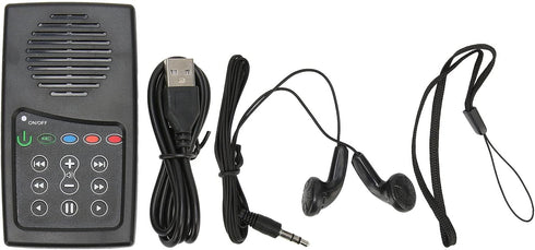 Jiawu Audio Bible Player, King Version Electronic Bible, Solar Charging Electronic Bible Audio Player in English