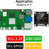 YELUFT 5pcs 0.96 Inch I2C 12864 128x64 SSD1306 Pi/ESP32 Pre-Soldered IIC OLED Display Module Pixel Driver Self-Luminous