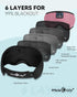 MUSICOZY Bluetooth Sleep Headphones Eye Mask for Sleeping, Wireless Headband Headphones, Sleep Earbuds for Side Sleepers
